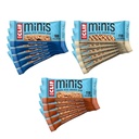 CLIF BAR Minis - Variety Pack - Vyrobené s organickým Ovos - 4-5g Bielkoviny - Non-GMO - Plant Based - Snack-Size Energy Bars - 0,99 oz. (30 Počet)