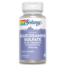 SOLARAY Glukozamín sulfát 1500mg, zdravá spoločná podpora doplnok, Výkonný Connective tkanivo a spoločné zdravie Formula s Turmerica & Boswellia, 60-Deň Záruka vrátenia peňazí, 30 Serv, 60 VegCaps