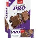 Power Crunch PRO Protein Wafer Bary, High Protein Snacks s lahodnou chuťou, Triple Chocolate, 2.0 Ounce (4 Počet)
