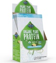 Záhrada života Organic Plant Protein Hladký Vanilkový prášok - Single Serving Pakets (5-Pack) - Vegan, Grain Free & Gluten Free Plant Based Protein Pretrepať s 1B CFU probiotikami a enzýmami, 15g proteínom