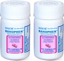 MAJOR Banohpen - Kompletná alergia - Difenhydramín HCI 50 mg - Antihistaminikum - 100 kapsúl (2 balenia)