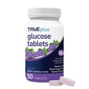 TRUeplus® Glukóza Tablety, Hroznová aróma - 50 ct fľaša