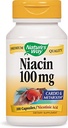 Nature's Way Niacin, 100 kapsúl (Pack of 4)