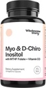 Myo-Inozitol & D-Chiro Inozitol Kapsule s MTHF, folát, vitamín D