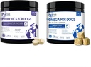 Príroda TARGET Probiotiká pre psy - Omega 3 Rybí olej pre psy