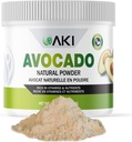 AKI Avocado Superfood Powder (6oz/170g) - Bohaté na výživné látky, vitamíny, Omega 3 a antioxidanty - Ideálne pre smoothies, Yogurt alebo Milkshake nanuky - Vegan & Non-GMO