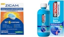 Zicam Cold Symptómy Relief s Betadine Sore Throat Gargle, Echinacea & Sambucus Homeopatické tablety, 20 gróf & 8 FL OZ