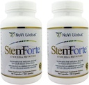 Plus stem Cell Nutritional Doplnky pre mužov, ženy - dve fľaše - Advanced stem cell and Telomere Activity Support - Podporuje prirodzené uvoľnenie kmeňových buniek, zvýšenie energie, zameranie, nálada
