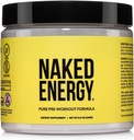 NAKED Energy - Pure Pre Workout Powder for Men and Women, Vegan, Unflavored, Healthy Pre Workout - No Added Sweeteners, Colors Or Flavors - 50 Servings