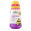 Children's Daytime Honey Cough Sirup + Immune for Kids 2+, Kašeľ Sirup s upokojujúcim Dark Honey, Real Elderberry, Vitamín D & Zinok, Drug & Alcool-Free, Mixed Berry, 4 fl. oz