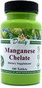 Denná výroba Mangán Chelát (5 mg) 100 tabliet