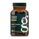 Gaia bylinné mlieko bodka - Pečeň Supplement & Cleanse Podpora pre pomoc udržať zdravé funkcie pečene* - 120 Vegánske kapsule (40-Deň dodávky)