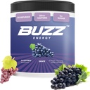 Morning Buzz Energy Powder Grape Drink - Energy Boost Drink Mix - Bezcukrová energia s antioxidantmi - Morning Kickstart and Sports Nutrition Endurance Product