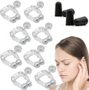 Tinnitus Relief pre zvonenie uší, Akupeace Tinnitus Relief zariadenie, Akupeace proti Tinnitus Relief Ušný klip, Zariadenie pre zastavenie zvonenie ucha (4páry)