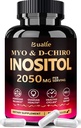 Bualle Myo-Inozitol & D-Chiro Inozitol Supplement (40:1) Zmes na podporu hormonálnej rovnováhy pre ženy