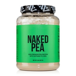 NAKED Pea - 2LB 100% Pea Protein Powder from North American Farms - Unflavred Vegan Pea Protein Isolate - Plant Protein Powder, Easy to Digest - 30 Servings