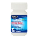Ohm Alergické pilulky - Loratadine Alergie 24 hodín Non Drowsy Relief for Seasonal Alergie, Kýchanie - Loratadine 10 mg Antihistaminika pre efektívne non-Drowsy 24-hour Symptom Relief - 100 Počet