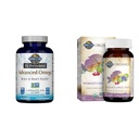 Záhrada života Omega-3 Rybí olej 1,290mg EPA+DHA+DPA 180 Softgels & Once Daily Organic Full Food Multivitamín pre ženy 60 tabliet