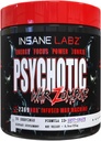 Insane Labz Psychotic War Zombie High Stimulant Pre Cvičenie Powder, Extrémne Trvalá energia, Zameranie a Pump s Beta Alanyne, L-Arginine, 30 Servings (Grape)