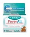 Feverall Children Acetaminophen Suppitory 6 Rektálne predpoklady 325mg Každá bolesť Reliever / Fever Reducer. Paraben bez, žiadne umelé farby alebo iné konzervačné látky. Vek 6-12 rokov