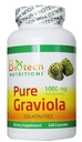 Pure Graviola Annona Muricata, 1000 mg Serving, 120 Rastlinné kapsuly