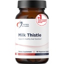 Designs for Health Milk Thisttle Extract - Highly Standardized to 80% Silymarin from Milk Thitle Seed - Pečeň + Detox Support Supplement with Solaric Lecitin to Improve Absorbtion (90 Kapsule)
