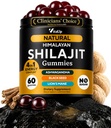 Himalájsky šilajit Gummy pre mužov a ženy - Pure Shilajit pre mužov Gummy - Sugar Free Gummy Supplements with Fulvic Acid - Healthy Aging, Immune & Energy Support - 60 Gróf