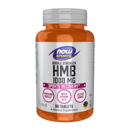 TERAZ Foods Sports Nutrition, HMB (β-Hydroxy β-metylbutyrát), Double Strength 1000 mg, 90 Tablets