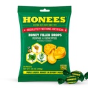 Honey Honey Menthol Cough Drops - 20-Piece, Single Pack Honey-vyholené Lozenges 