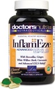 InflamEzze - Turmeric, Curcumin, Ginger Supplement - Gluten-Free, 60 Capsules