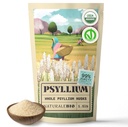 NaturaleBio Celo Psyllium Husk. 1,5lbs. 99% Pure Psyllium Seed Huks. Prírodné vlákno doplnok. USDA Organic Certified. Vyrobené v Indii. Bez lepku, Keto, Paleo, Vegan Diets. Probiotiká