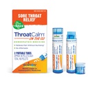 Boiron ThroatCalm on The Go Travel Essential for Relief of Sore Throat, alebo Scratchy, Red alebo Suché Hrdlo, a charseness - 2 gróf (160 Pellets)