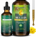 Mullein kvapky - Pľúcne čistenie - Leaf Extract - Výkonný Mullein pre imunitnú podporu,Detox a podporu dýchania - Bylinné doplnky - 2 Oz-6
