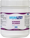 KALA HEALTH MSMPure Coarse MSM Powder Flakes – US-Made MSM for Joint Health, Skin Appearance, and Hair & Nail Support – 2.2 lb, Organic Sulfur