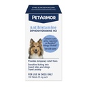 PetArmor Antihistaminika Alergická úľava pre psy, Easy-to-Použitie Alergická medicína pre psy, Anti-Itch Medicine Poskytuje úľavu od hmyzu Bites, a pichanie, 100 tabliet