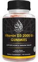 Halal vitamín D3 Gummies pre dospelých, mužov a ženy 