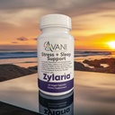 Avani Health - Zylaria Plus Sleep Support - zZz Sleep Aid a Adrenal Únava Supplement - Pád Asleep Rýchlejšie a prebudiť Menej počas noci + 20:1 Valerián Root Extract - 60 Vegan Kapsule