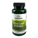 Swanson Olive Leaf Extract kapsule s 20% Oleuropein - Poskytuje imunitnú podporu, podporuje kardiovaskulárny systém zdravie, a podporuje zdravý krvný tlak - (60 kapsúl, 750 mg každý)