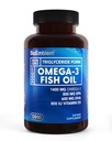BioEmblem Omega-3 Rybí olej 2000mg - Malá veľkosť Softgels, vysoká absorpčná forma, udržateľná - 1400mg EPA &DHA Plus vitamín D3, non-GMO, srdce, kĺb, a mozog zdravý rybí olej doplnok, 120 Ct