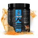 eFlow Nutrition Enrage Black High Stimulant Pred tréningu doplnok - Predworkout prášok na zvýšenie energie, čerpadlá a sily - 4 príchute (30 slúži) (Sour Mango)