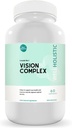 Vision Complex 60 Kapsule - Očné vitamíny a minerály Supplement, Obsahuje luteín, vitamín C, Quercetin, čučoriedky a Citrus Bioavonoidy