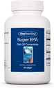 Alergy Research Group Super EPA - Omega 3 Supplement, Fish Oil Concentration, EPA, DHA, Omega 3 Mastné kyseliny, Trvalo dostupné Ančovičky - 60 Počet