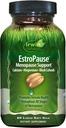 Irwin Naturals EstroPause Menopauza Podpora - 80 Liquid Softgels - Podporuje ženské zdravie Počas všetkých fáz Menopauzy s vápnikom, horčíkom a Black Cohosh