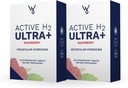 Aktívna H2 Ultra+ Hydrogen Water Tablet, Natural Malina. Optimalizácia zdravia, podpora imunity, a vyváženie antioxidanty s výhodami Molecular Hydrogen 120 slúži