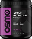 Osmo aktívny hydratačný Elektrolyt prášok (20 slúži) - zahŕňa sodík, horčík, draslík, Carbs & Vitamíny, Trstinový cukor - všetky prírodné zložky, 3X rýchlejší hydratácia, zvyšuje silu a vytrvalosť