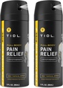 TIDL kryoterapia úľava od bolesti sprej, 3 Oz (dávka 2) cielená bolesť krku, úľava od bolesti kĺbov a svalov s organickým, Rastlinný mentol, okamžité chladenie pre artritídu, bolesť chrbta a kolena