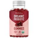 Organické probiotiká Gummies 5 miliarda CFU Probiotiká pre tráviace zdravie a imunitu Podpora 