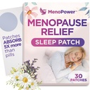 Chladenie Komfortný spánok Záplaty pre ženy - Menopauza Relief for Better Sleeping Aid - Sleep Supplement for Relaxation & Extra Strength - Podpora Horúce riasy, kvalitný spánok a zníženie únavy - 30 Patches