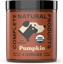 Kompletné prírodné produkty Organická tekvica prášok pre domáce zvieratá - 4oz - Pure Organic Pumpkin Powder
