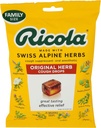 Ricola Original Herb Kašeľ kvapky, 45 Gróf, Kašeľ Potláčač a Hrdlo Reliévne kvapky s prirodzeným zdrojom Menthol, Pleasing bylinné chuť na Kašeľ a hrdlo Symptom úľava
